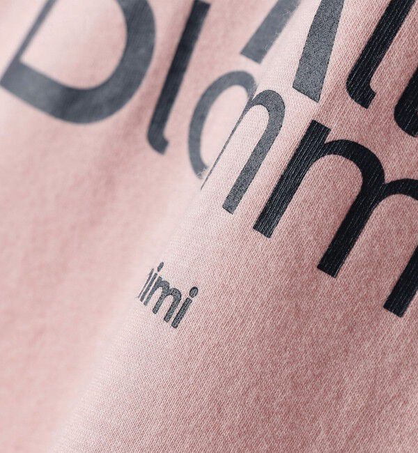 SHIPS any「《予約》【SHIPS any別注】monmimi:〈洗濯機可能〉ロゴ プリント ロンTEE 26SS」|Tシャツ・カットソー|