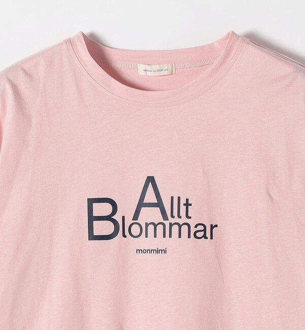 SHIPS any「《予約》【SHIPS any別注】monmimi:〈洗濯機可能〉ロゴ プリント ロンTEE 26SS」|Tシャツ・カットソー|