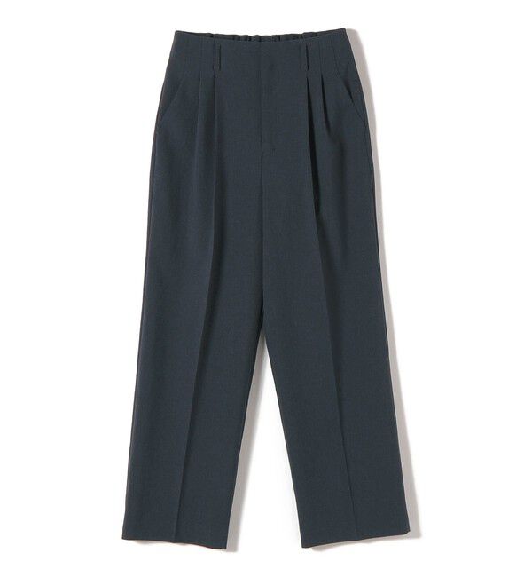 SHIPS for women「《予約》〈手洗い可能〉ドライ シャンタン フロント タック パンツ」|その他|