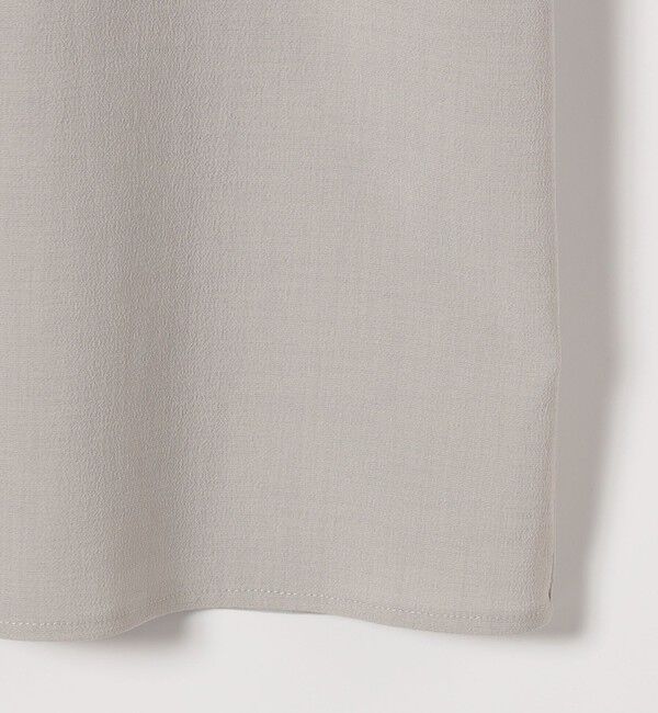 quaranciel「《予約》quaranciel:〈洗濯機可能〉CALCULO(R)使用 バンドカラー シャツ ワンピース」|ワンピース|