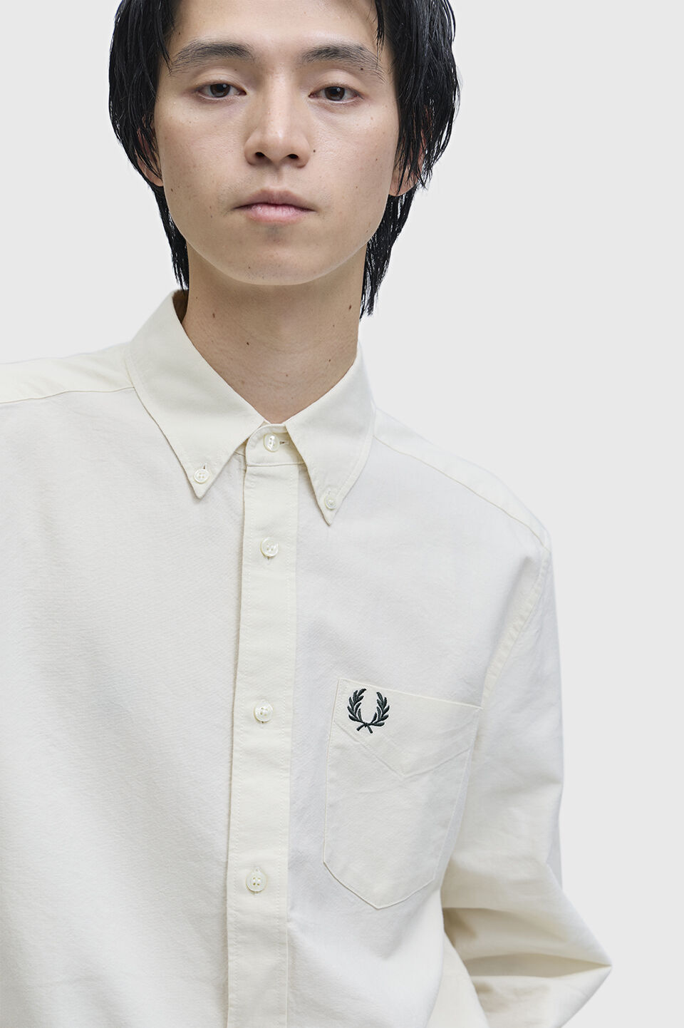 FRED PERRY 「Oxford Shirt」|シャツ・ブラウス|ECRU