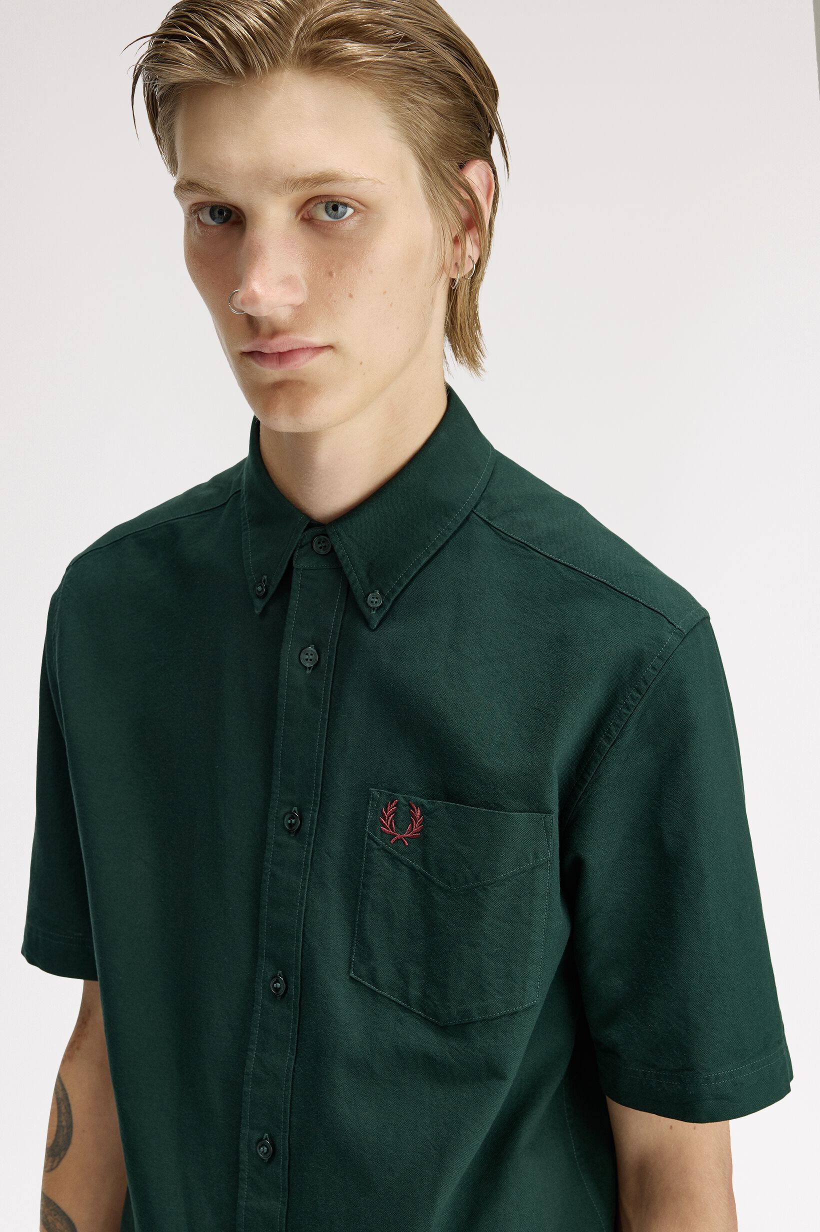FRED PERRY 「Oxford Short Sleeve Shirt」|シャツ・ブラウス|