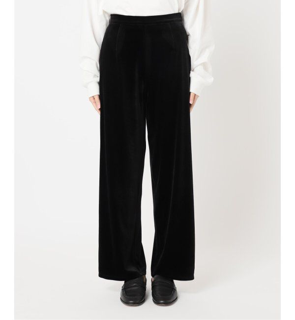 OUTDOOR PRODUCTS Usual Things「追加３ ベロアフレアパンツ」|スラックス|
