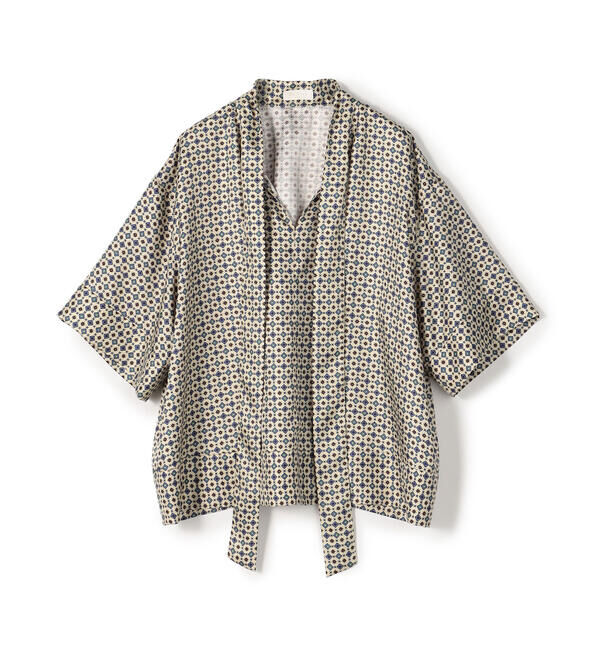 Ballsey「クレスタプリント ボウタイブラウス」|シャツ・ブラウス|