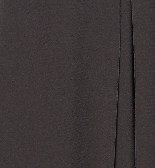 DES PRES「ジャージーライクジョーゼット ロングジレ付きオールインワン」|オールインワン|