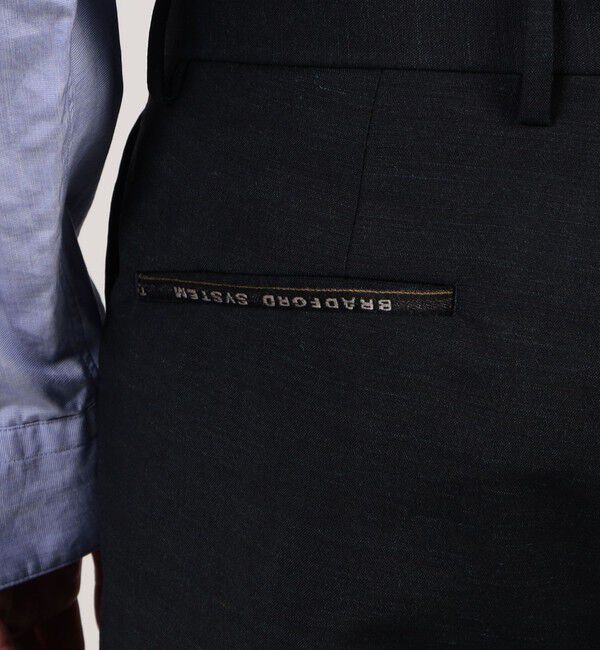 TOMORROWLAND MENS「シェットランドトロピカル ストレートスラックス」|スラックス|