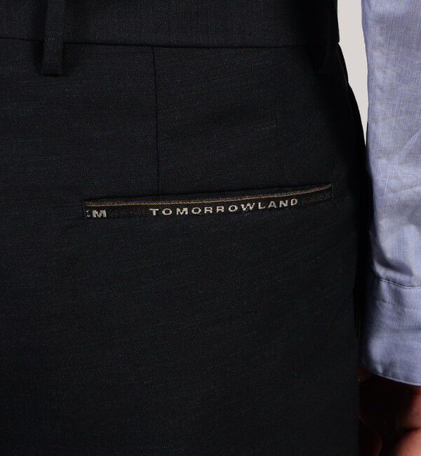 TOMORROWLAND MENS「シェットランドトロピカル ストレートスラックス」|スラックス|