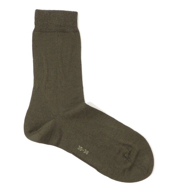 TOMORROWLAND GOODS「FALKE FAMILY コットンナイロンソックス」|ソックス|59 ダークグリーン