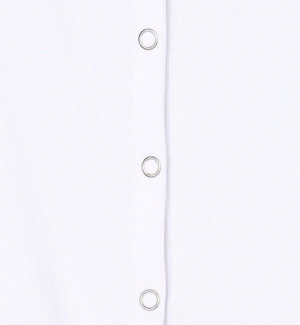 DES PRES「スモールライトリブ クルーネックカーディガン」|カーディガン|