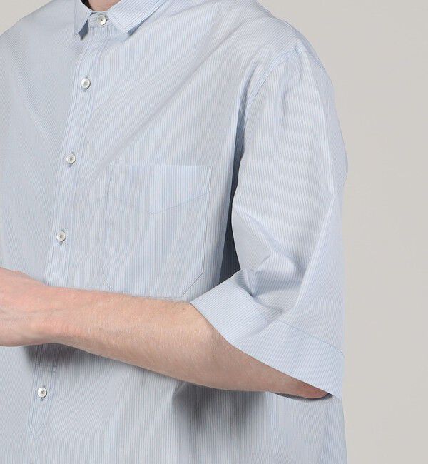 TOMORROWLAND MENS「コットン ショートスリーブシャツ」|シャツ・ブラウス|