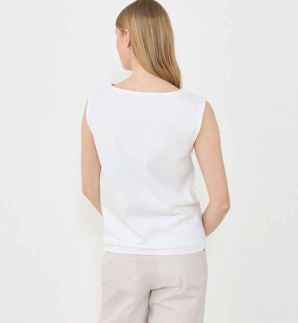 GALERIE VIE「ソフトジャージーリブ ノースリーブプルオーバー」|タンクトップ|