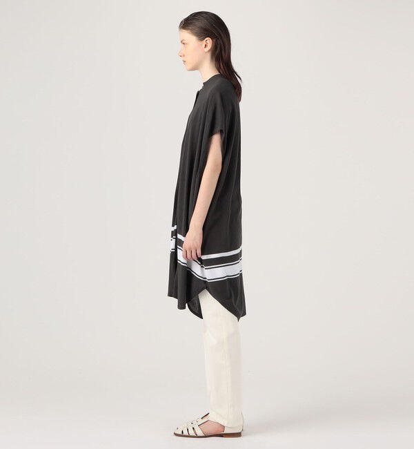 GALERIE VIE「クレープコットン ビッグプルオーバー」|ニット・セーター|