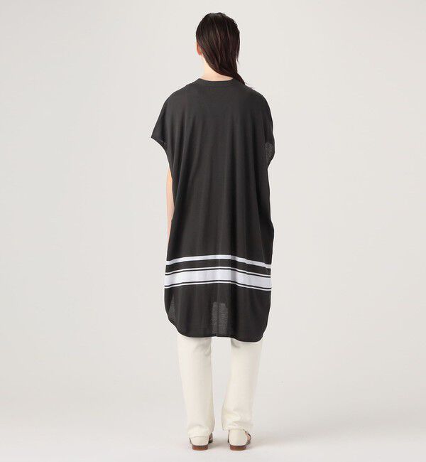 GALERIE VIE「クレープコットン ビッグプルオーバー」|ニット・セーター|