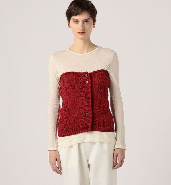 TOMORROWLAND GOODS「MAYDI CORRIENTES ビスチェ」|チューブトップ|