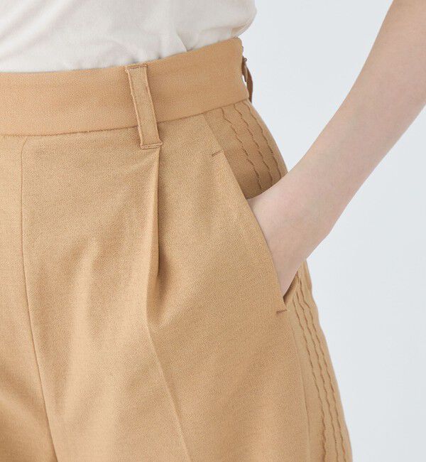 MACPHEE「コットンジョーゼット ハーフパンツ」|その他|