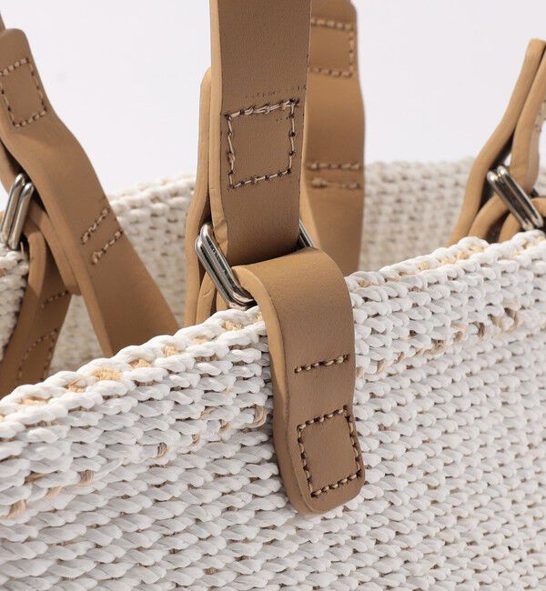 TOMORROWLAND GOODS「BUCKET BAGGAGE  バスケットバッグ ラージ」|かごバッグ|