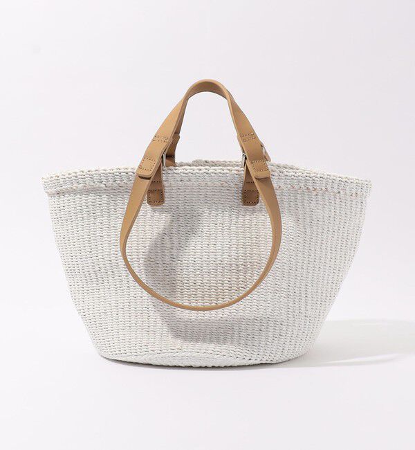 TOMORROWLAND GOODS「BUCKET BAGGAGE  バスケットバッグ ラージ」|かごバッグ|