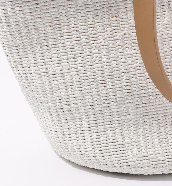 TOMORROWLAND GOODS「BUCKET BAGGAGE  バスケットバッグ ラージ」|かごバッグ|