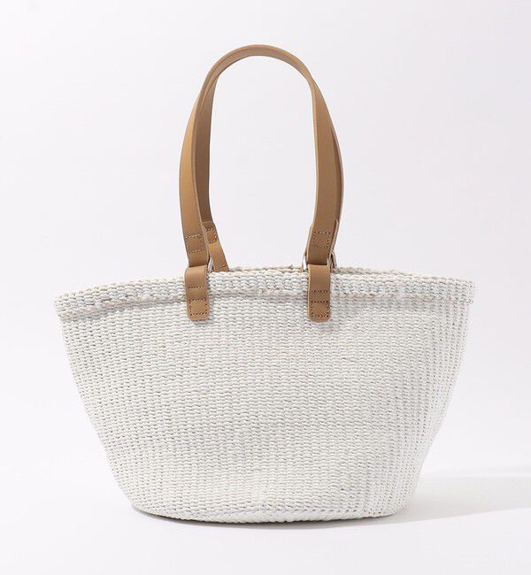 TOMORROWLAND GOODS「BUCKET BAGGAGE  バスケットバッグ ラージ」|かごバッグ|