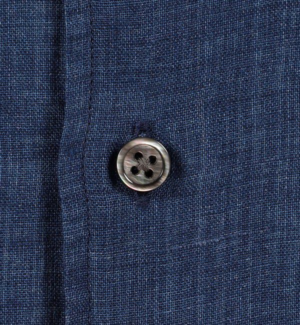 TOMORROWLAND MENS「リネン セミワイドカラーシャツ ALBINI」|シャツ・ブラウス|