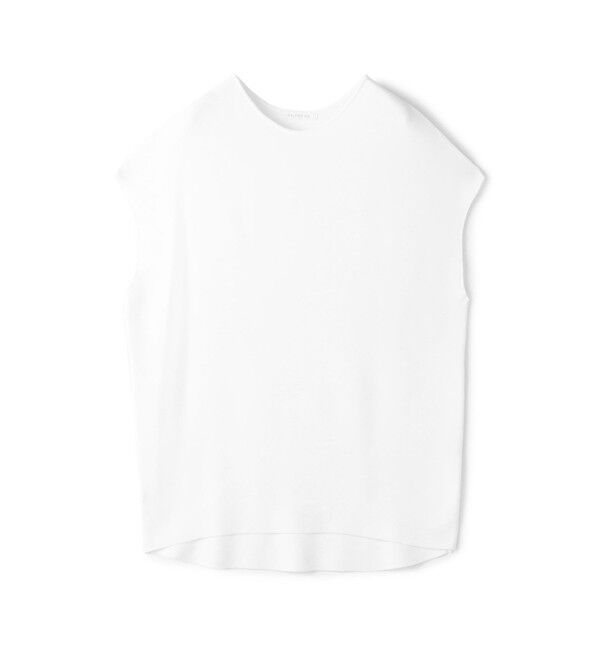 GALERIE VIE「クレープガーター フレンチスリーブプルオーバー」|ニット・セーター|11 ホワイト