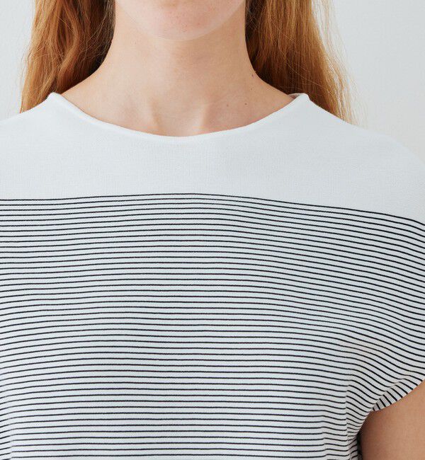 GALERIE VIE「クレープガーター フレンチスリーブプルオーバー」|ニット・セーター|