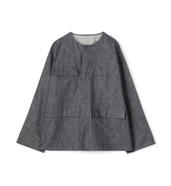 GALERIE VIE「ステイブルーデニム リラックスフィットジャケット」|デニムジャケット|65 ブルー