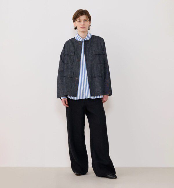 GALERIE VIE「ステイブルーデニム リラックスフィットジャケット」|デニムジャケット|