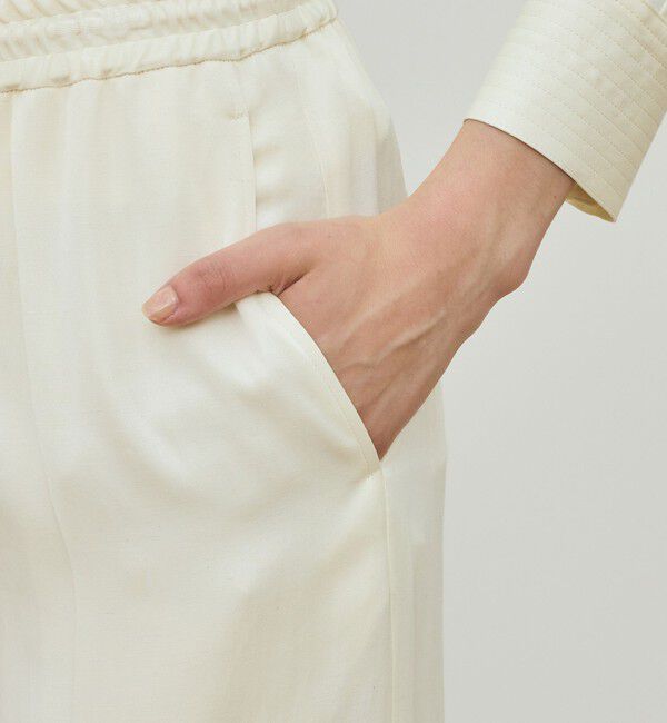 DES PRES「レーヨンサテン イージーストレートパンツ」|その他|