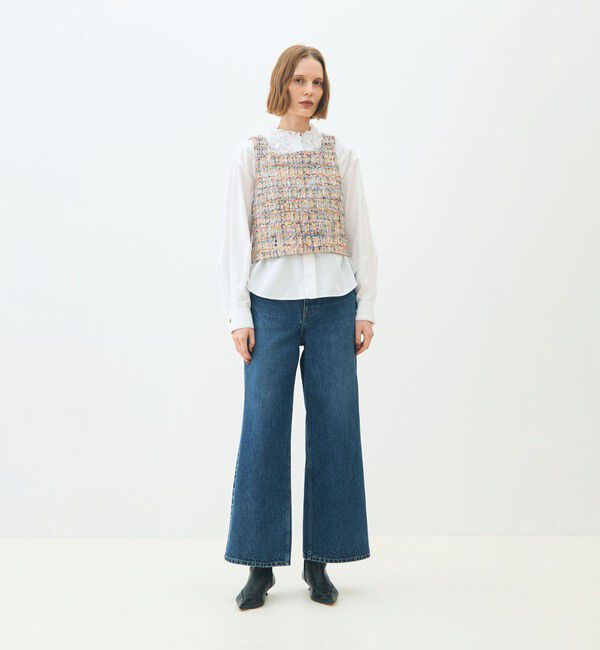 TOMORROWLAND collection「ファンシーヘリンボーン スクエアトップス」|その他|