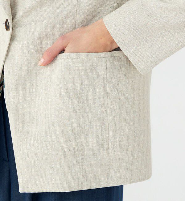 Ballsey「ミックススラブストレッチ 1Bテーラードジャケット」|テーラードジャケット|