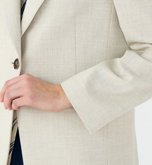 Ballsey「ミックススラブストレッチ 1Bテーラードジャケット」|テーラードジャケット|