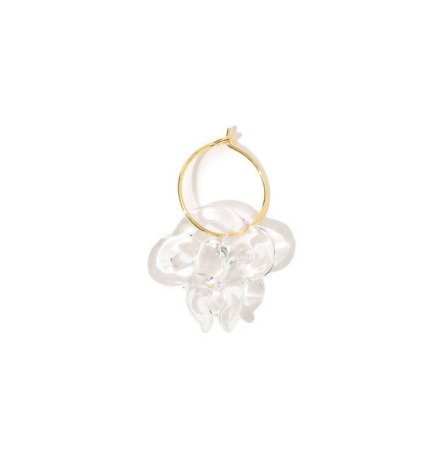 TOMORROWLAND GOODS「LEVENS JEWELS BOW HOOP 片耳ピアス」|ピアス|