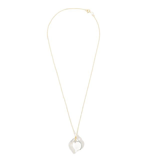 TOMORROWLAND GOODS「LEVENS JEWELS HEART ネックレス」|ネックレス|11 クリア