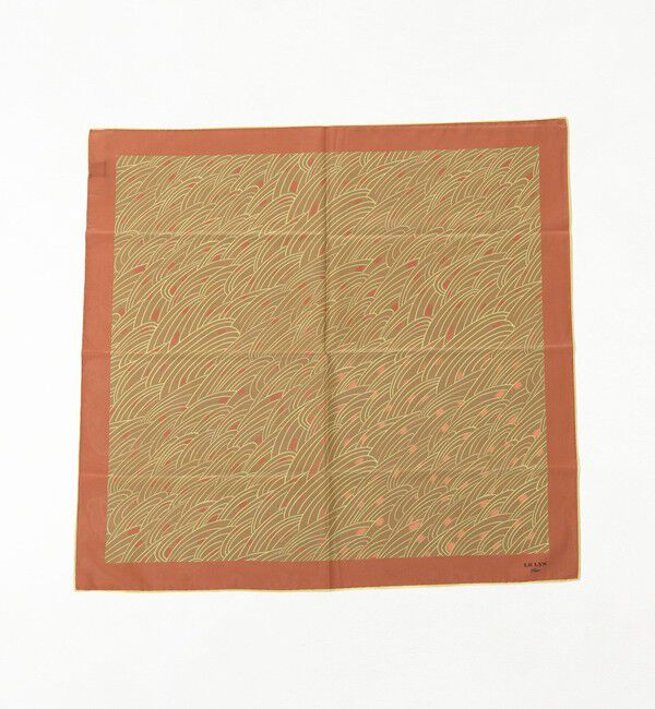 TOMORROWLAND GOODS「LE LYS コットンシルク プリントスカーフ」|バンダナ・スカーフ|