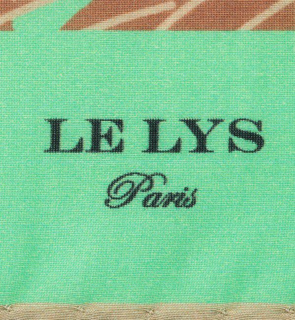 TOMORROWLAND GOODS「LE LYS コットンシルク プリントスカーフ」|バンダナ・スカーフ|