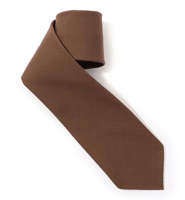 TOMORROWLAND GOODS「TOMORROWLAND ウールソリッドネクタイ」|ネクタイ・蝶ネクタイ|45 テラコッタ