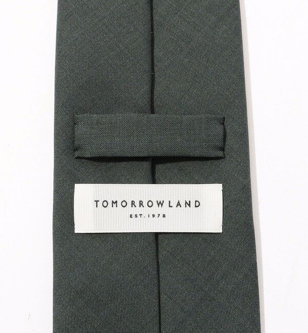 TOMORROWLAND GOODS「TOMORROWLAND ウールソリッドネクタイ」|ネクタイ・蝶ネクタイ|