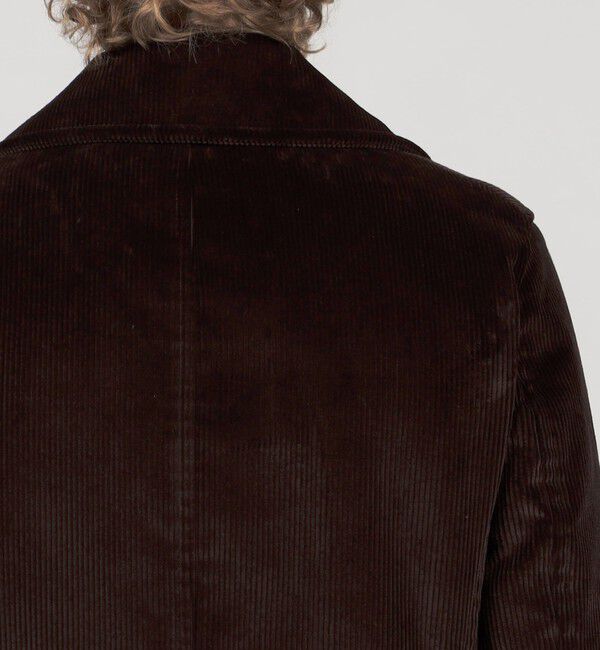 TOMORROWLAND BUYING WEAR「Sealup コットンコーデュロイ Pコート」|ピーコート|