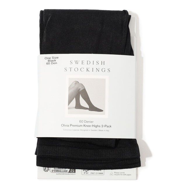 TOMORROWLAND GOODS「SWEDISH STOCKINGS 2-Pack Olivia knee-Highs ニーハイソックス」|ソックス|