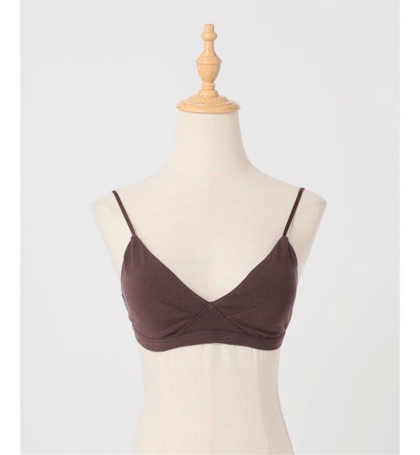 EMILYWEEK「【RESET】オーガニックコットン混 ブラ（ブラウン、ミント）」|インナー|