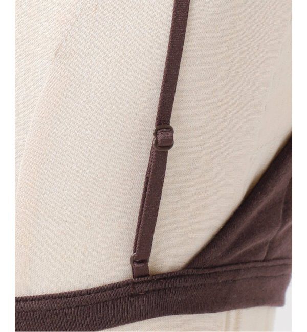 EMILYWEEK「【RESET】オーガニックコットン混 ブラ（ブラウン、ミント）」|インナー|