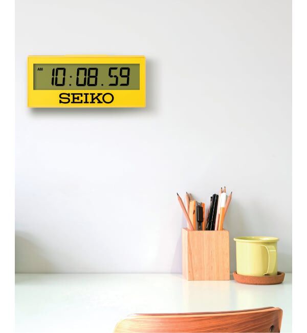 HIROB「Web限定 SEIKO SQ817Y SPORTS TIMER CLOCK」|クロック・置時計|