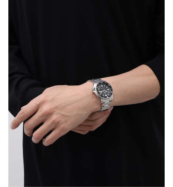 HIROB「Web限定 SEIKO 5 SPORTS SBSA225 Black dial Mid size」|腕時計|