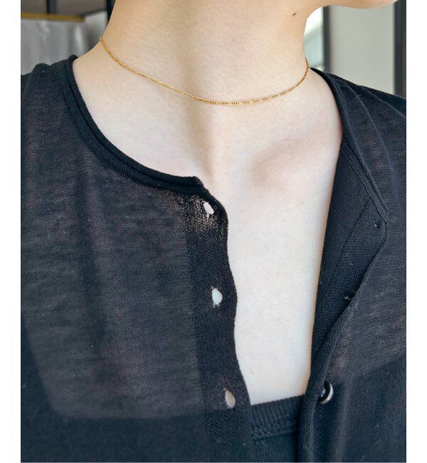 SLOBE IENA「TEN./テン フィガロチェーンネックレス GD NO.NEG-0059」|ネックレス|