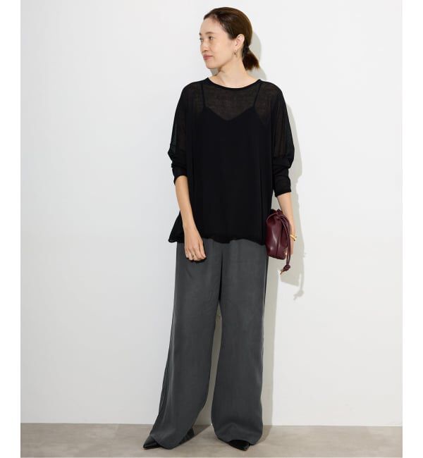 SLOBE IENA「《セットアップ対応可》製品染めイージーパンツ」|その他|