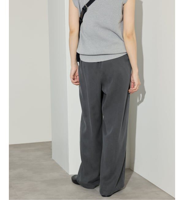 SLOBE IENA「《セットアップ対応可》製品染めイージーパンツ」|その他|