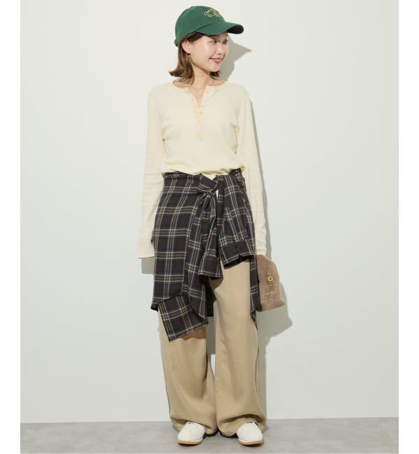 SLOBE IENA「《セットアップ対応可》製品染めイージーパンツ」|その他|