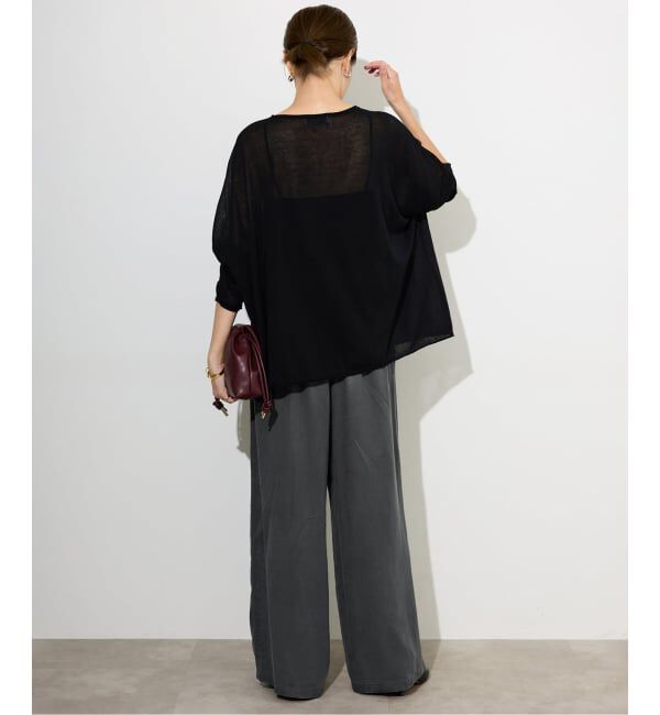 SLOBE IENA「《セットアップ対応可》製品染めイージーパンツ」|その他|