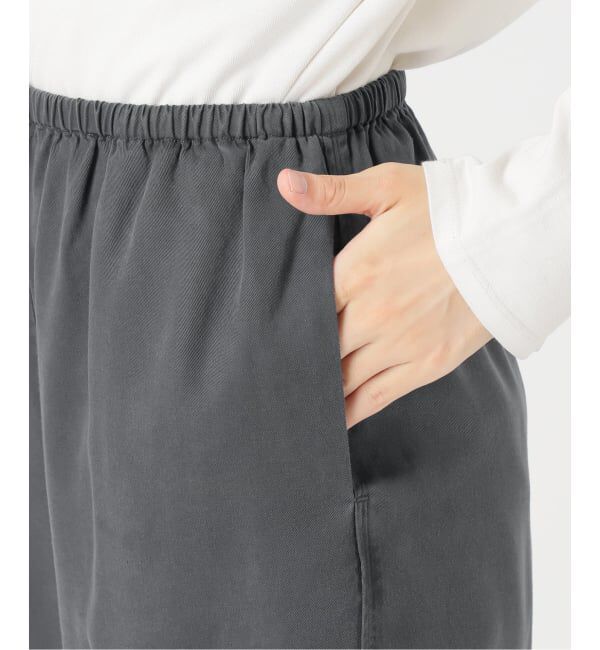 SLOBE IENA「《セットアップ対応可》製品染めイージーパンツ」|その他|